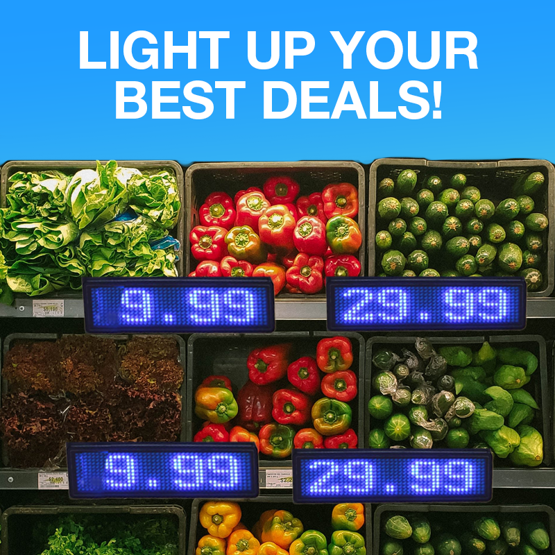 Display LED Smart Tag